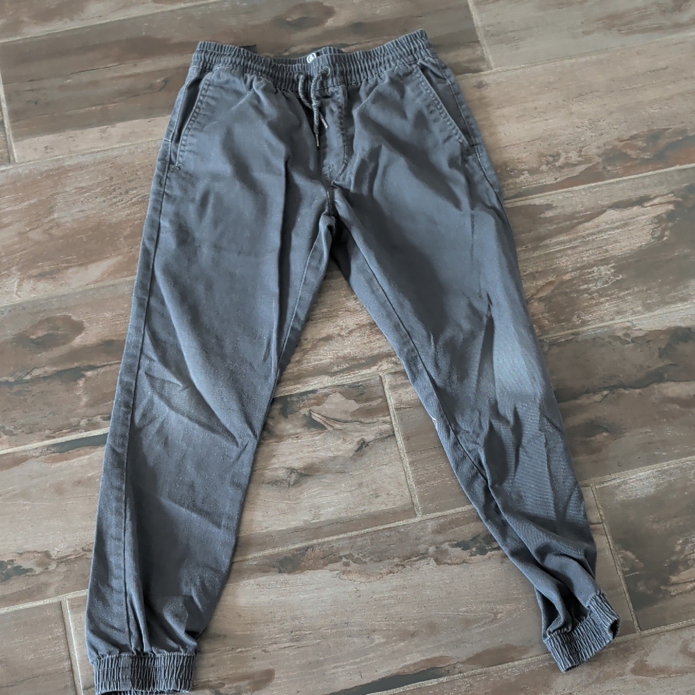 Volcom Boys Gray Elastic Waist Joggers